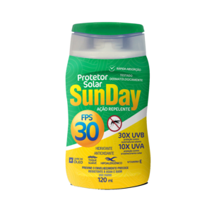 Protetor Solar FPS 30 Repelente Sunday